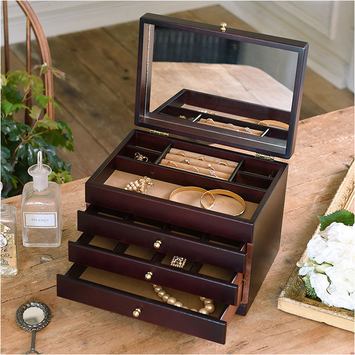 BACKYARD FAMILY「ジュエリーケース 通販 木製 ジュエルケース ジュエリーボックス アクセサリーケース」|その他|