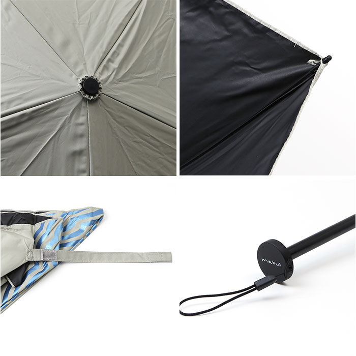 BACKYARD FAMILY「晴雨兼用傘 折りたたみ 軽量 遮光遮熱 通販 傘 mabu マブ 折りたたみ傘 SMV-4207」|傘|