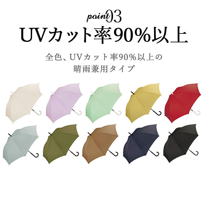 Wpc.「ワールドパーティー wpc 雨傘 un01 通販 晴雨兼用 長傘 ブランド アンヌレラ」|傘|