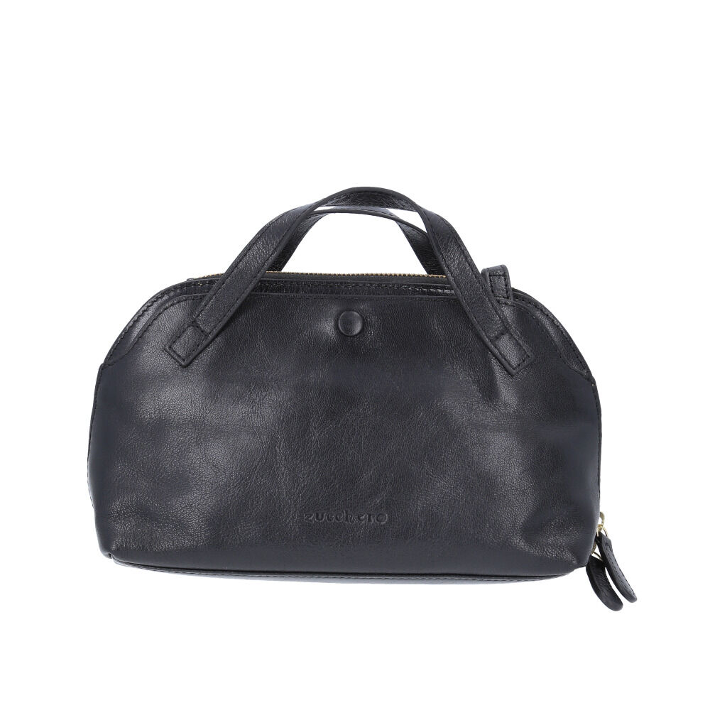 BACKYARD FAMILY「ズッケロ バッグ ハンドバッグ トートバッグ 2WAY ゴートレザー 通販 ハンドバック」|トートバッグ|ブラック1