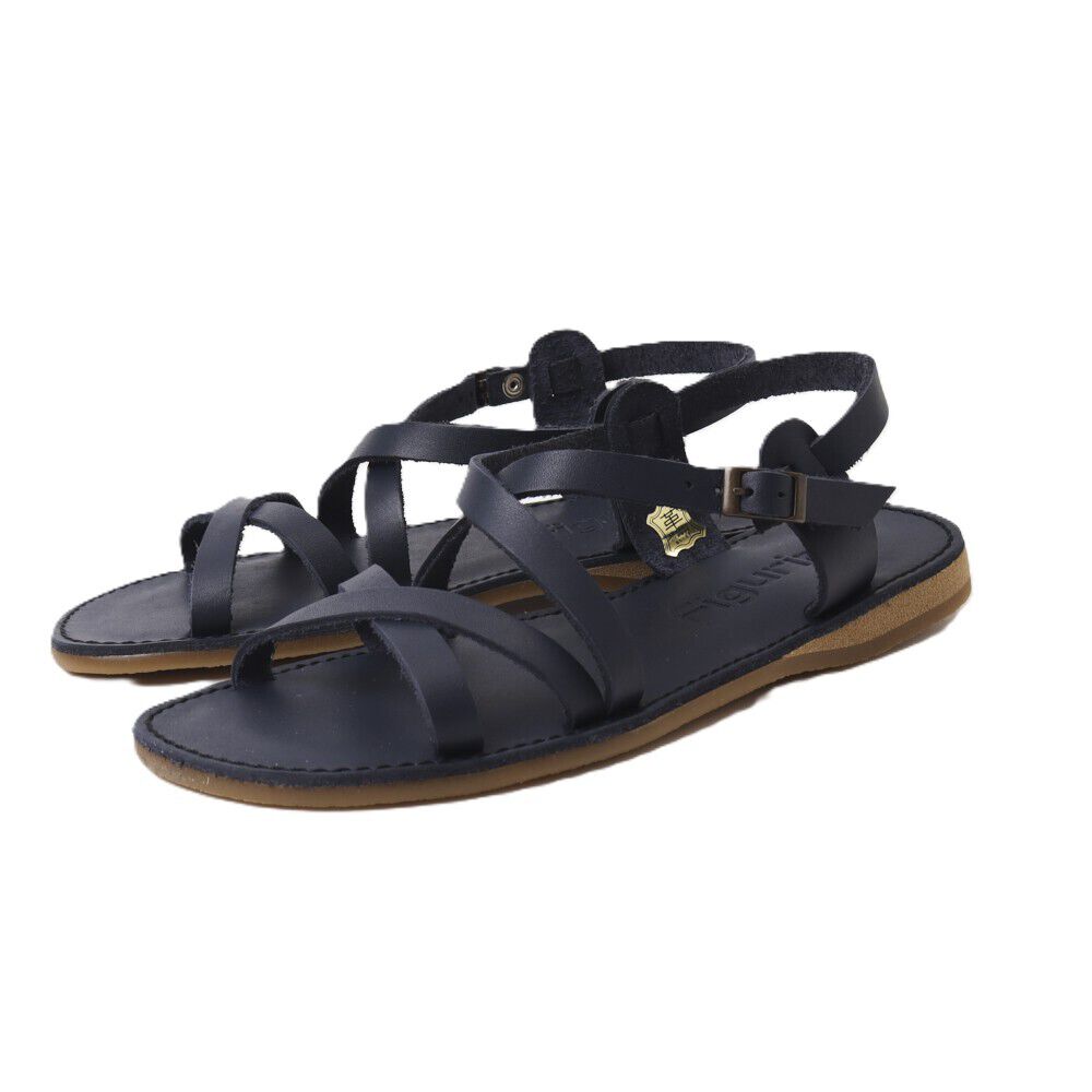 BACKYARD FAMILY「サンダル 日本製 フラットサンダル 通販 レディース 本革 figurino フィグリーノ」|サンダル|ブルー1