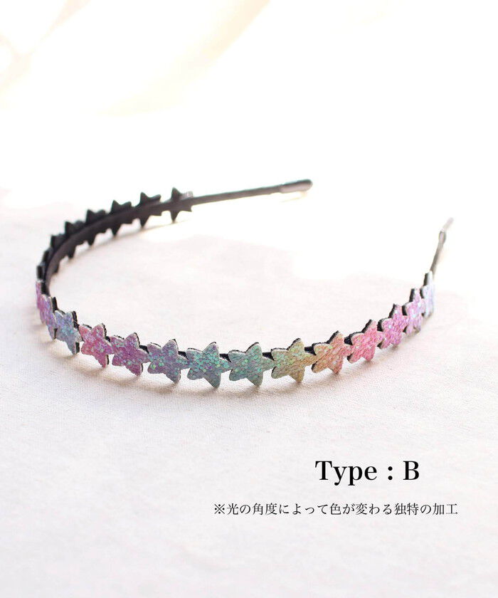 BACKYARD FAMILY「カチューシャ キラキラ キッズ 通販 ヘッドドレス 女の子 子供 子ども こども 普段 セレモニー」|その他|