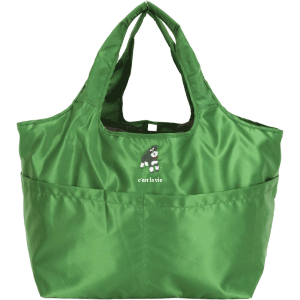 BACKYARD FAMILY「エコバッグ ポケット 大容量 通販 エコバック トートバッグ トートバック 手提げ トート」|トートバッグ|グリーン1