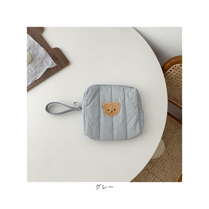 BACKYARD FAMILY「おむつポーチ コンパクト 刺繍 通販 マザーズポーチ おむつ入れ おもちゃ入れ マザーズバッグ」|その他ベビー用品|
