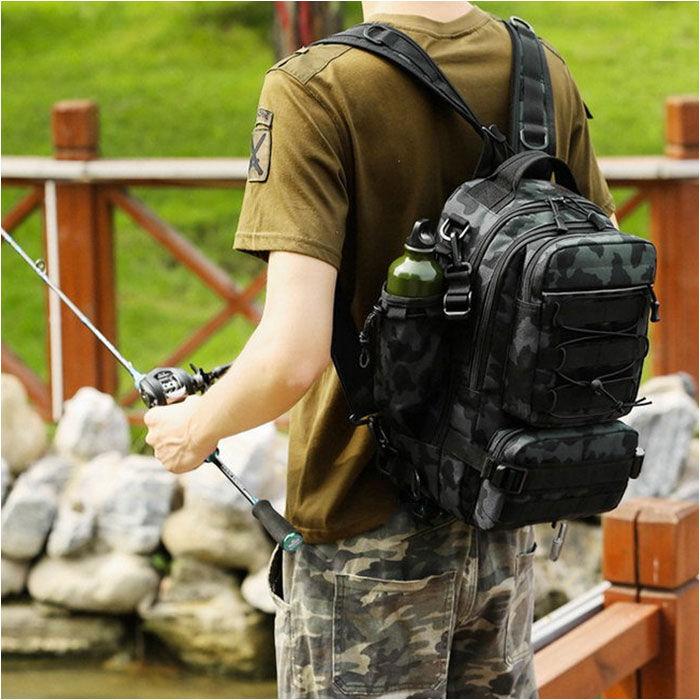 BACKYARD FAMILY「釣り リュック 通販 大容量 釣りバッグ タックルバッグ メンズ ショルダーバッグ 大きめ」|リュック|