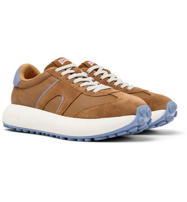 CAMPER「[カンペール] PELOTAS ATHENS / レザースニーカー」|スニーカー|キャメル