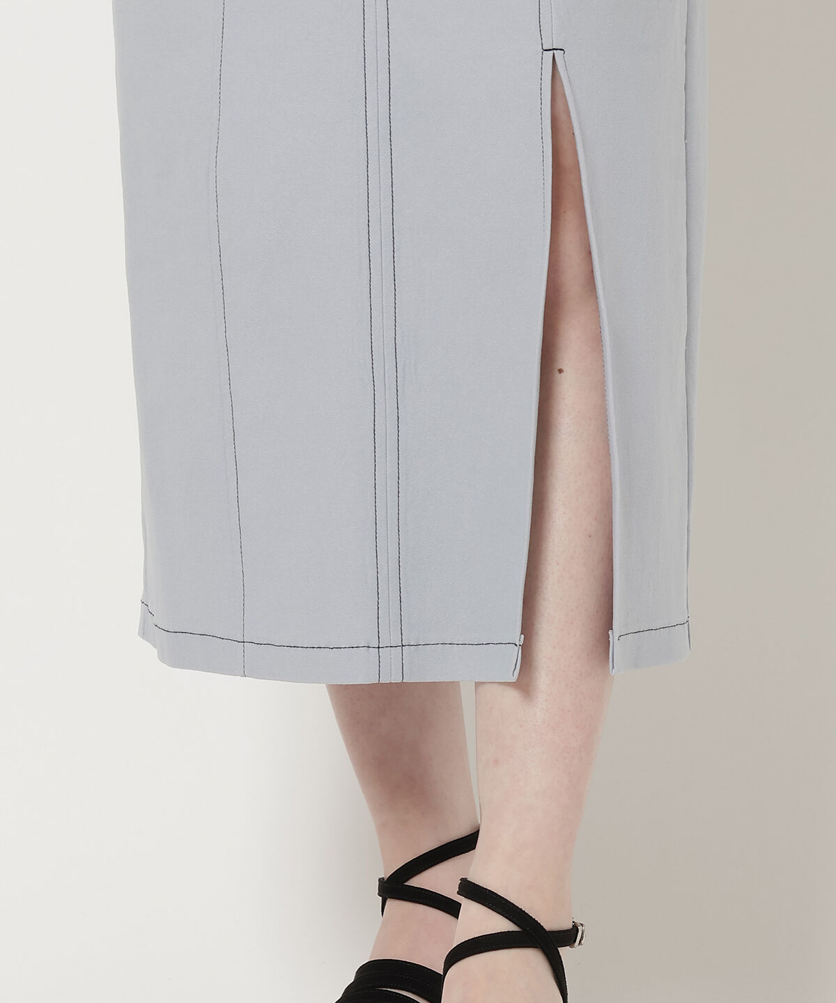 REDYAZEL「ガムストレッチサス付きタイトスカート」|タイト|