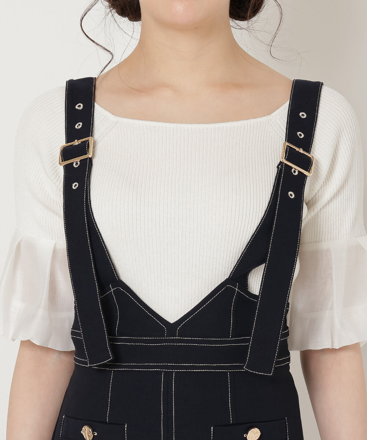 REDYAZEL「ガムストレッチサス付きタイトスカート」|タイト|