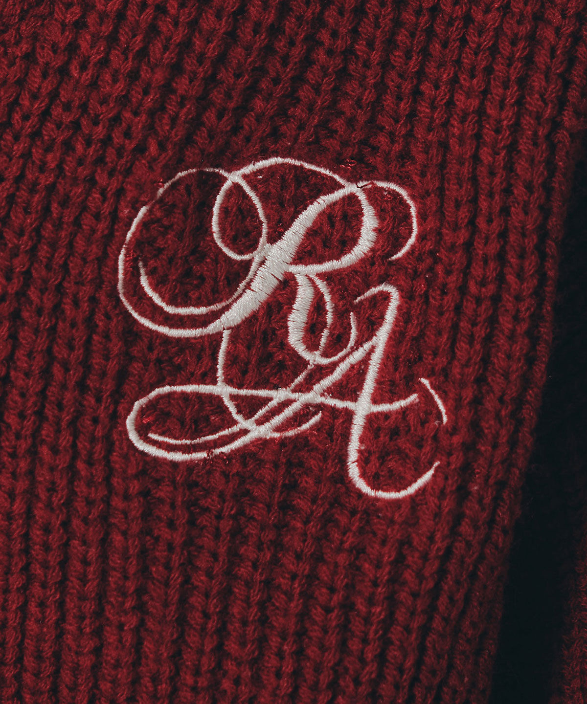 REDYAZEL「レイヤードシャツドッキングニットプルオーバー」|ニット・セーター|