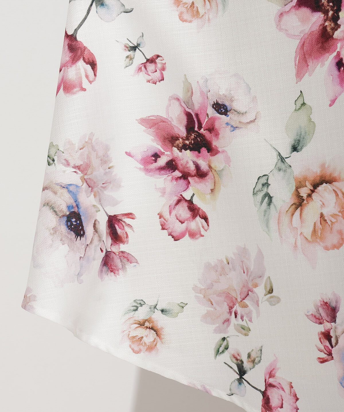 WILLSELECTION「ビックフラワーサーキュラースカート」|フレア|