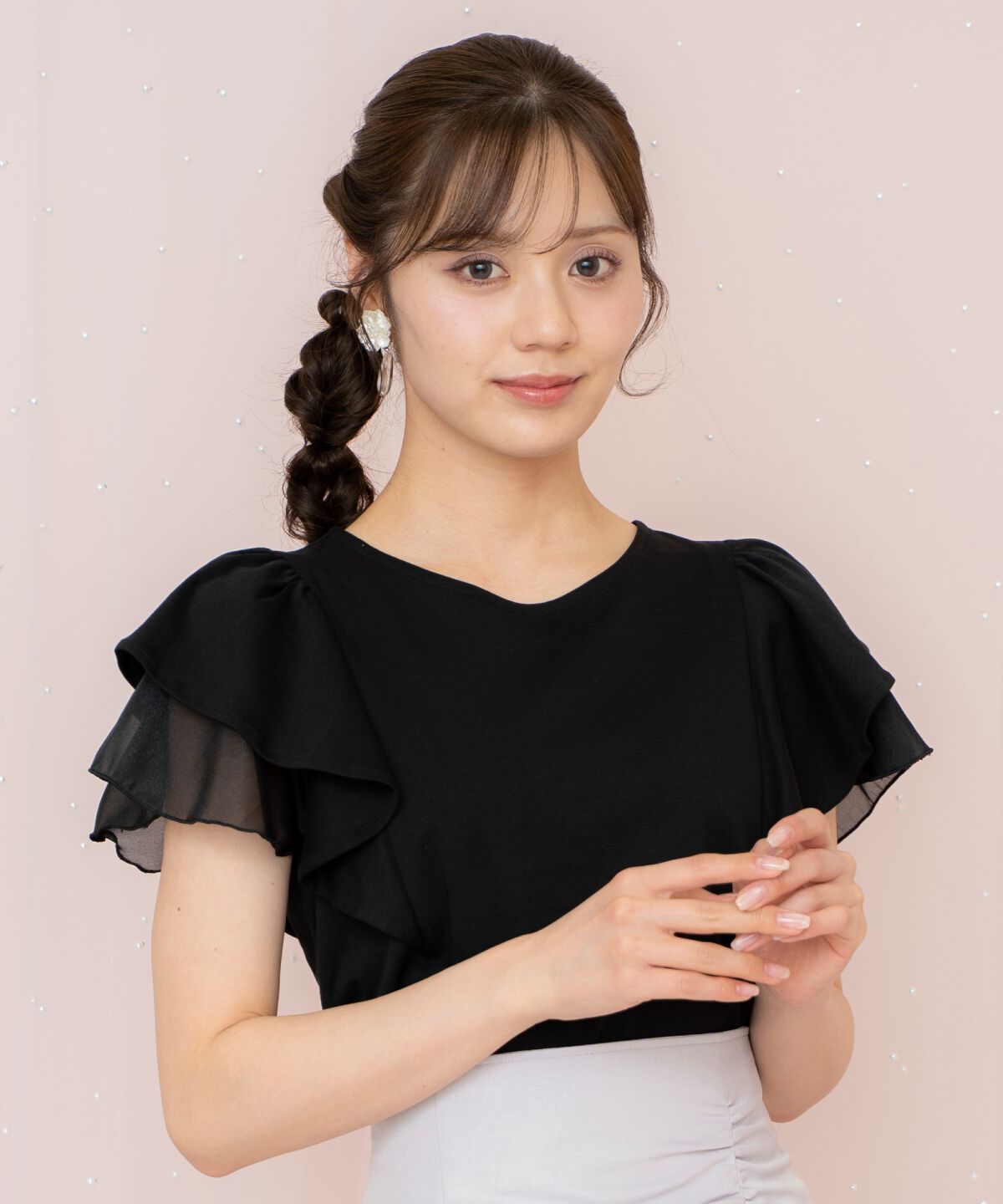 WILLSELECTION「フレアスリーブTシャツ」|Tシャツ・カットソー|