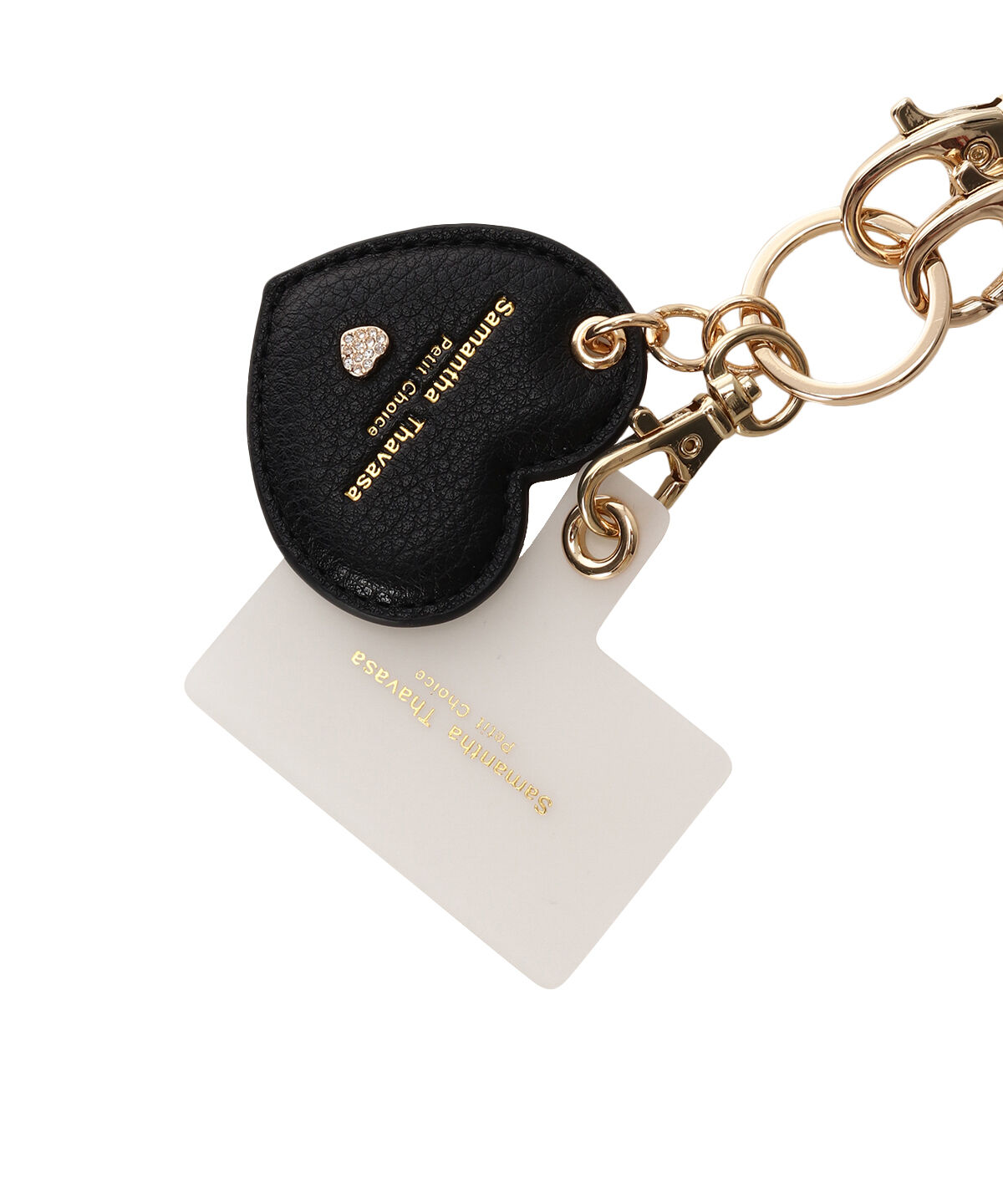 Samantha Thavasa Petit Choice「カラフルハート スマホストラップ」|モバイルケース|