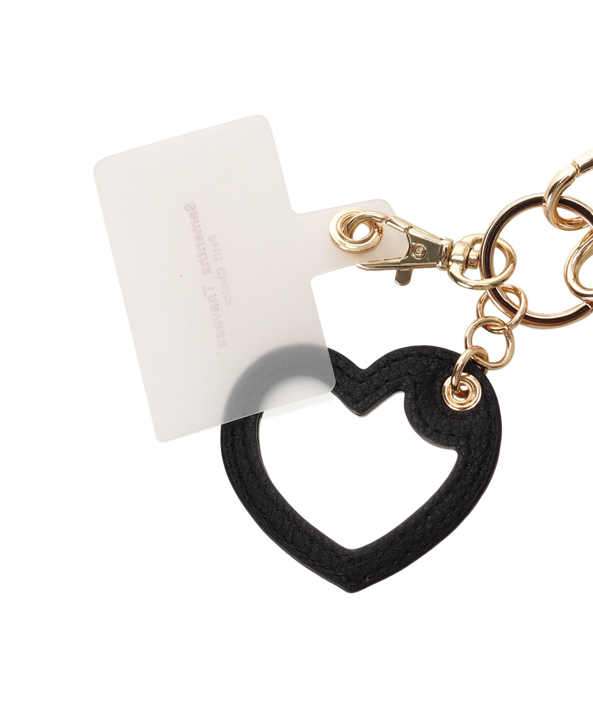 Samantha Thavasa Petit Choice「カラフルハート スマホストラップ」|モバイルケース|