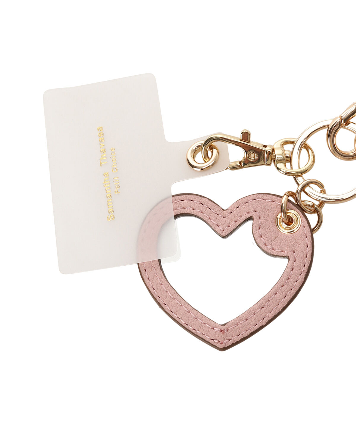 Samantha Thavasa Petit Choice「カラフルハート スマホストラップ」|モバイルケース|