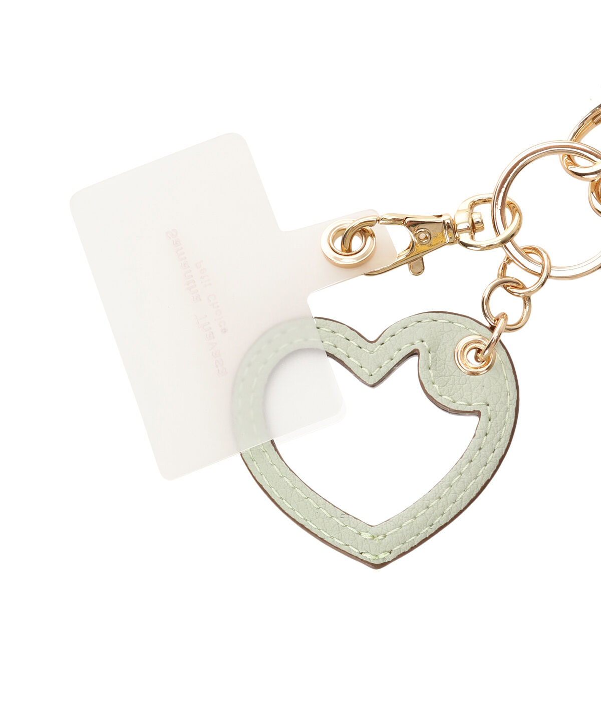 Samantha Thavasa Petit Choice「カラフルハート スマホストラップ」|モバイルケース|