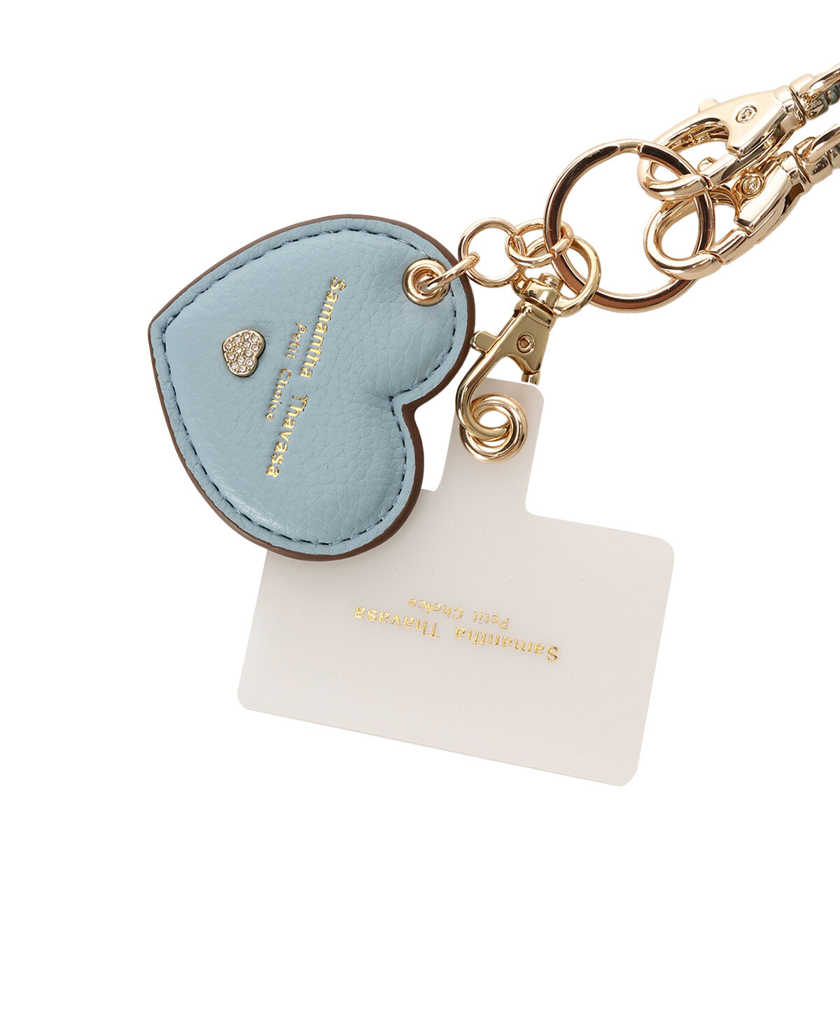 Samantha Thavasa Petit Choice「カラフルハート スマホストラップ」|モバイルケース|