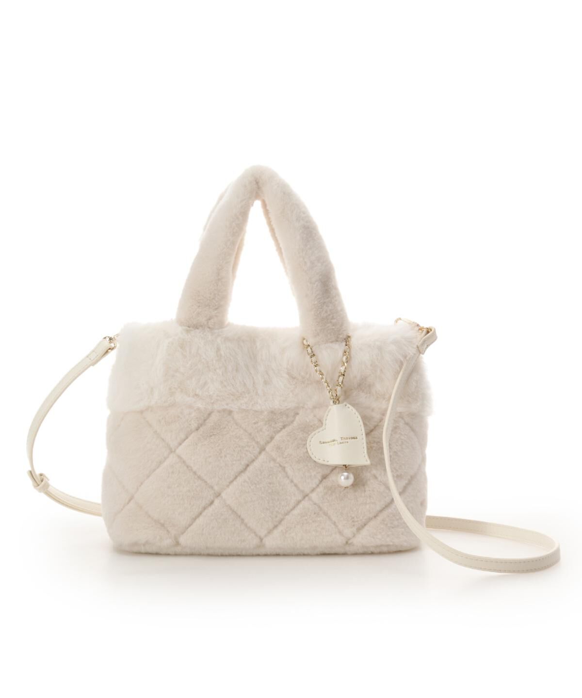 Samantha Thavasa Petit Choice「キルティングファーバッグ」|ショルダー・メッセンジャー|