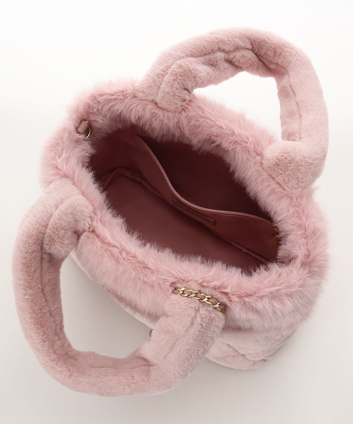 Samantha Thavasa Petit Choice「キルティングファーバッグ」|ショルダー・メッセンジャー|