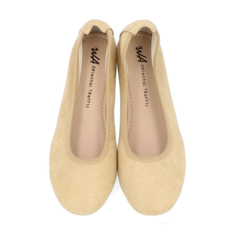 ORiental TRaffic「【柔らかい】ポケッタブルラウンドトゥパンプス/R-4004 パンプス 持ち運び可能 クッション 軽量」|パンプス|