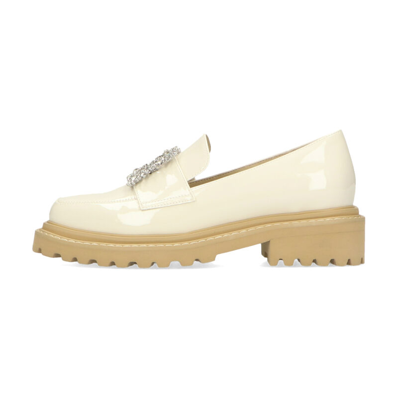 ORiental TRaffic「ビジューモチーフエナメルローファー/31113」|パンプス|