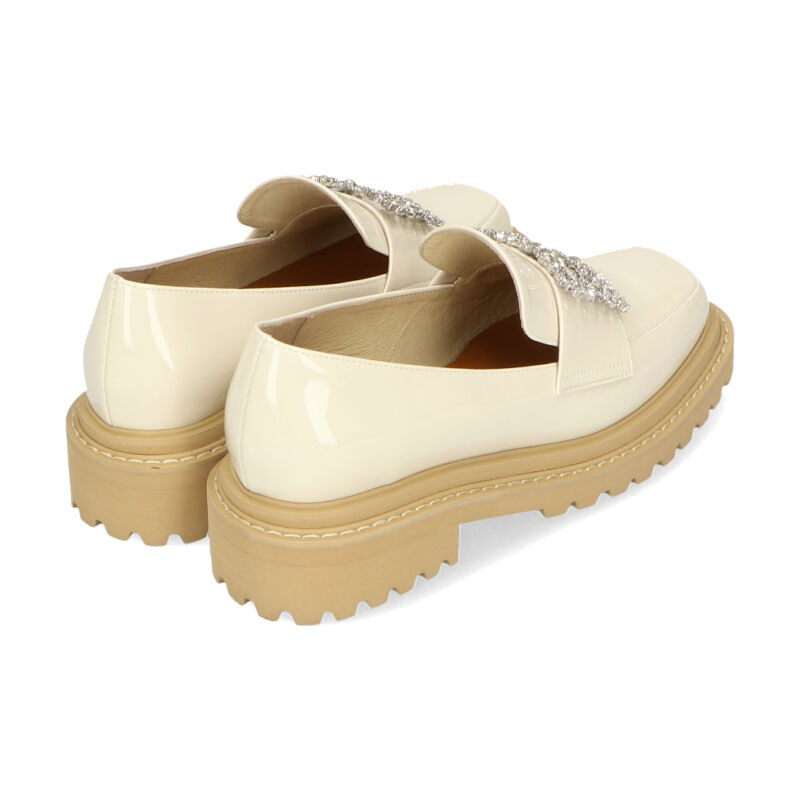 ORiental TRaffic「ビジューモチーフエナメルローファー/31113」|パンプス|