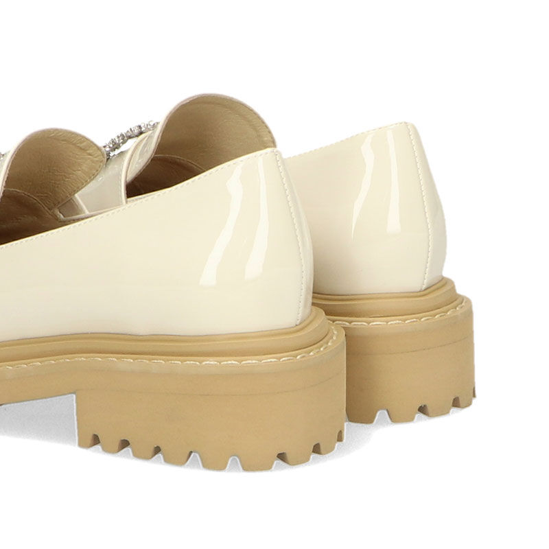 ORiental TRaffic「ビジューモチーフエナメルローファー/31113」|パンプス|