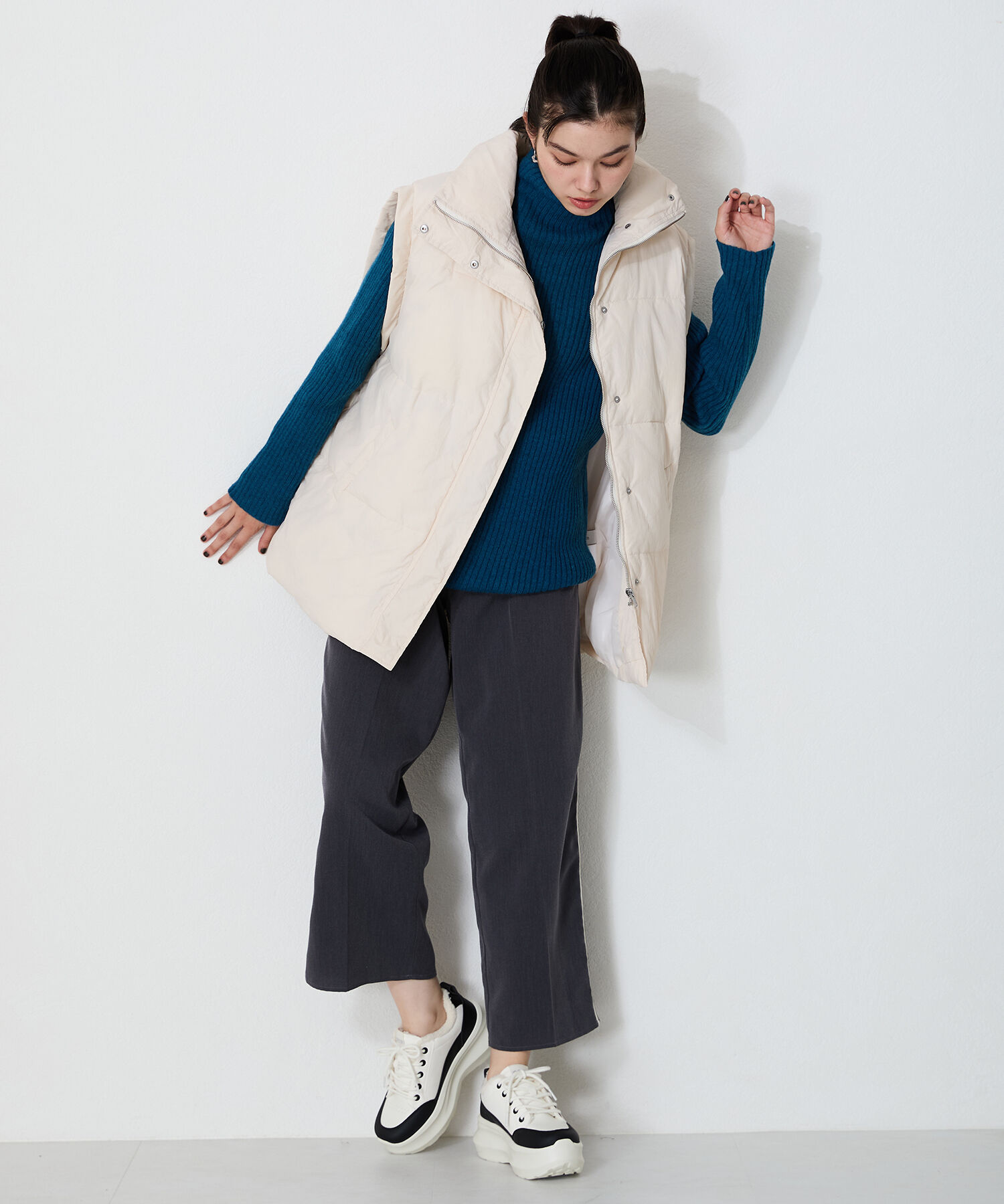 ORiental TRaffic「【 再入荷 】 ボア デザイン 厚底 スニーカー / OT3739」|スニーカー|