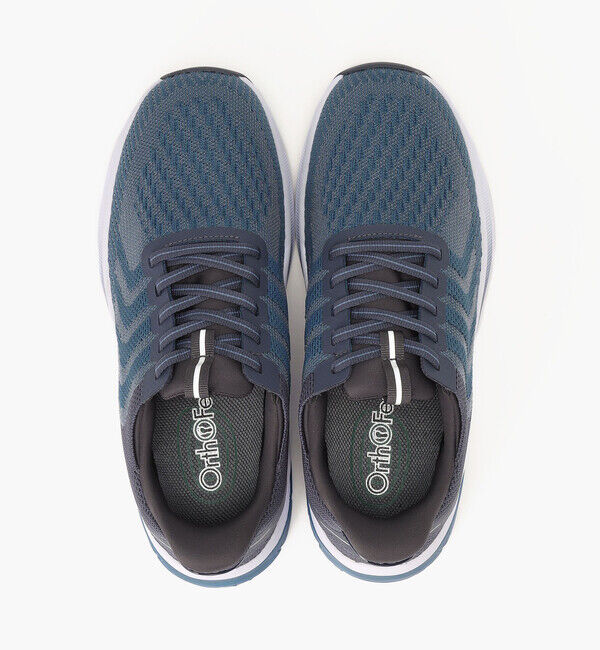 Orthofeet「【オーソフィート】ティロス ミディアム/ブルー テキスタイル/シューズ メンズ/Orthofeet」|スニーカー|