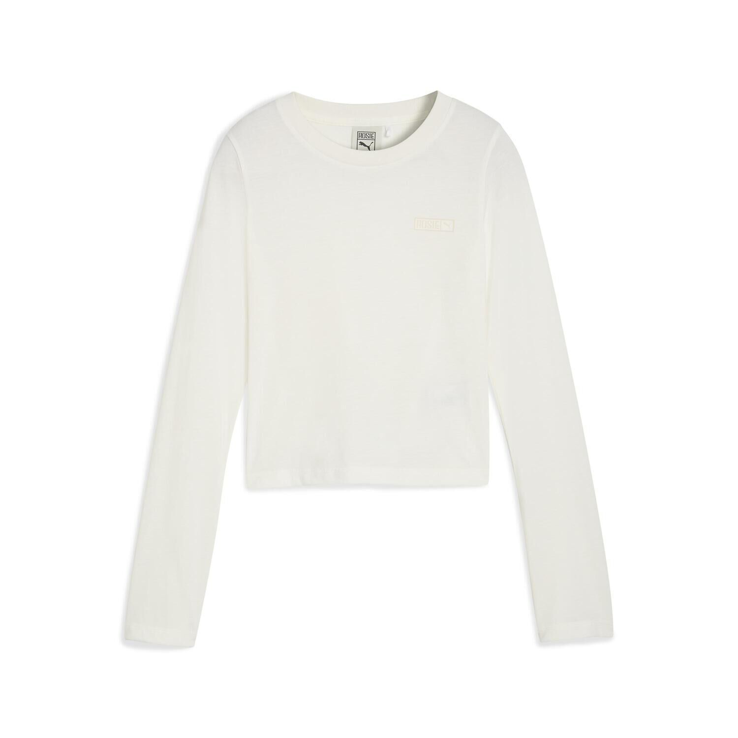 PUMA「【PUMA ｳｪｱ】W ROSE SLIM LONGSLEEVE TE」|Tシャツ・カットソー|ホワイト
