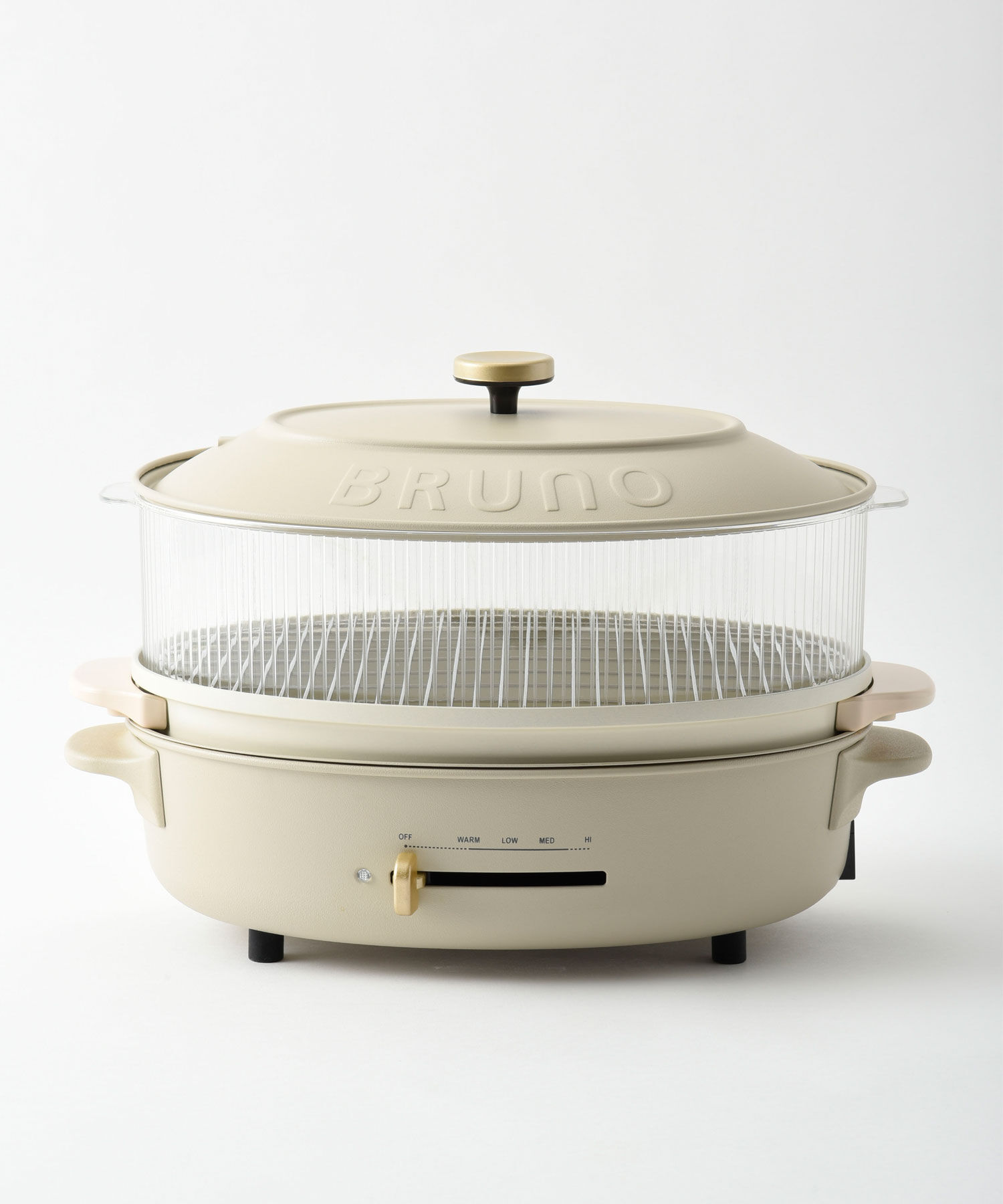BRUNO「オーバルホットプレート用スチーマー」|食器・キッチングッズ|