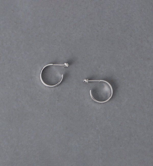 UNITED ARROWS「＜MARIHA＞S/BONDS フープ ピアス」|ピアス|SILVER