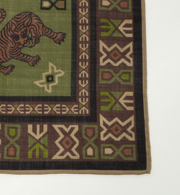 UNITED ARROWS「ADAMLEY アニマル ポケットチーフ」|ハンカチ|