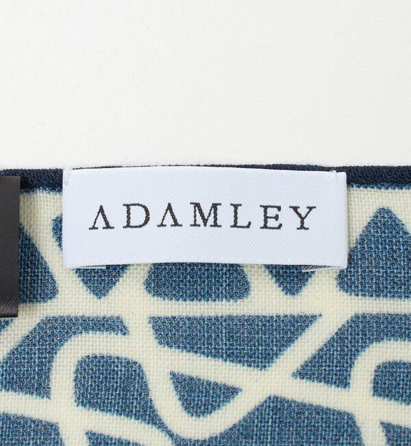 UNITED ARROWS「ADAMLEY ジオメトリック ポケットチーフ」|ハンカチ|