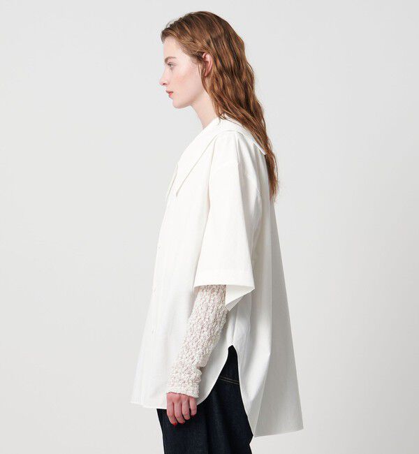 ASTRAET「＜ASTRAET＞ハーフスリーブ セーラーカラーブラウス2」|シャツ・ブラウス|