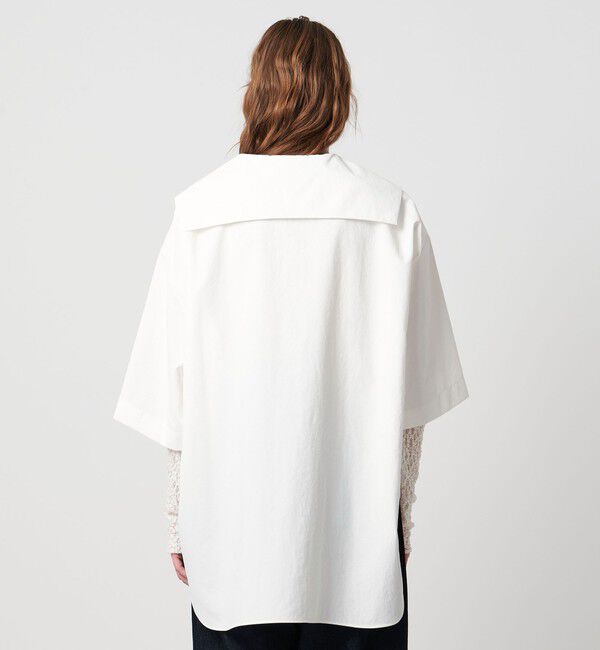 ASTRAET「＜ASTRAET＞ハーフスリーブ セーラーカラーブラウス2」|シャツ・ブラウス|