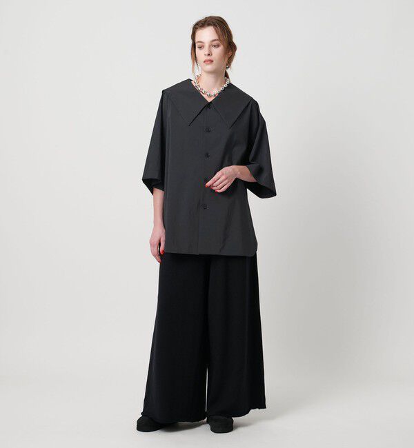 ASTRAET「＜ASTRAET＞ハーフスリーブ セーラーカラーブラウス2」|シャツ・ブラウス|