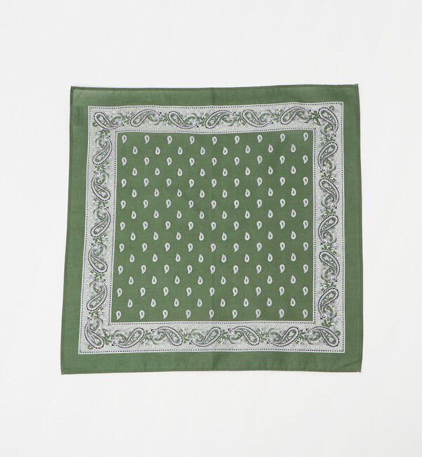UNITED ARROWS「＜GLARNER TUECHLI＞ ペイズリー ハンカチ」|ハンカチ|