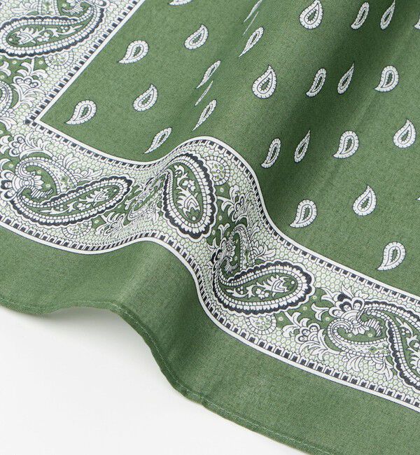 UNITED ARROWS「＜GLARNER TUECHLI＞ ペイズリー ハンカチ」|ハンカチ|