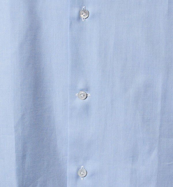 UNITED ARROWS「＜SOVEREIGN＞CANCLINI ツイル ハンドライン ワイドカラー シャツ」|シャツ・ブラウス|