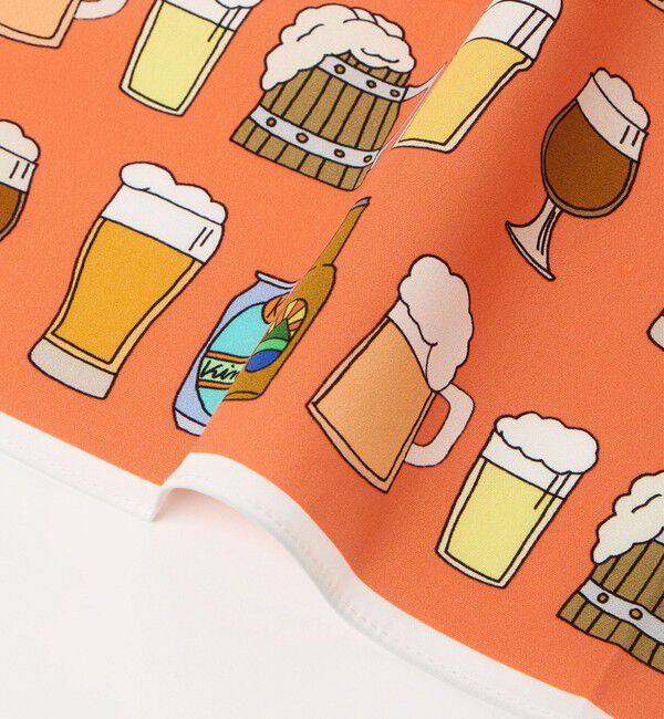 UNITED ARROWS「【別注】＜Dieffe Kinloch＞BEER AO/ハンカチ」|ハンカチ|