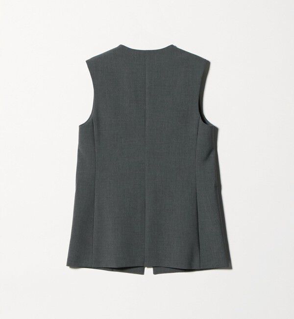 UNITED ARROWS「ダブルクロス ミドルベスト ‐ウォッシャブル‐」|ベスト・ジレ|