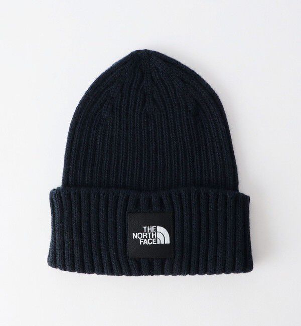 UNITED ARROWS green label relaxing「＜THE NORTH FACE＞ロゴ ビーニー」|ニット帽|NAVY