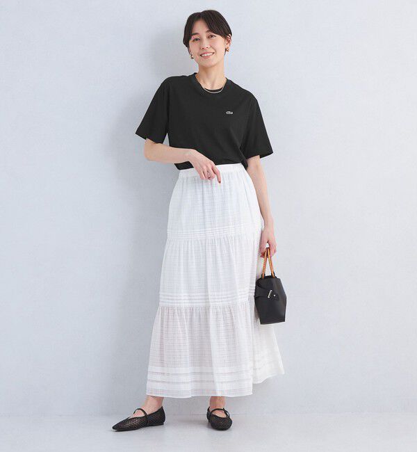 UNITED ARROWS green label relaxing「＜LACOSTE＞ワンポイント ソフトタッチ Tシャツ」|Tシャツ・カットソー|