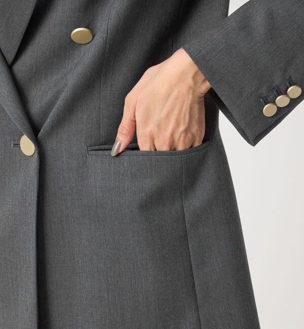 UNITED ARROWS green label relaxing「［size SHORTあり］Greed グリード ダブル ジャケット ウォッシャブル」|テーラードジャケット|