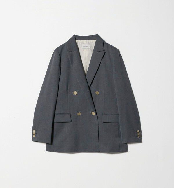 UNITED ARROWS green label relaxing「［size SHORTあり］Greed グリード ダブル ジャケット ウォッシャブル」|テーラードジャケット|