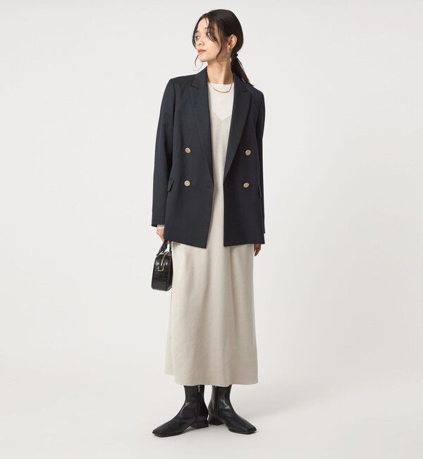 UNITED ARROWS green label relaxing「［size SHORTあり］Greed グリード ダブル ジャケット ウォッシャブル」|テーラードジャケット|