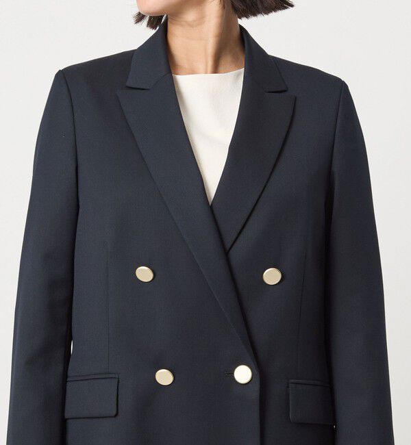 UNITED ARROWS green label relaxing「［size SHORTあり］Greed グリード ダブル ジャケット ウォッシャブル」|テーラードジャケット|