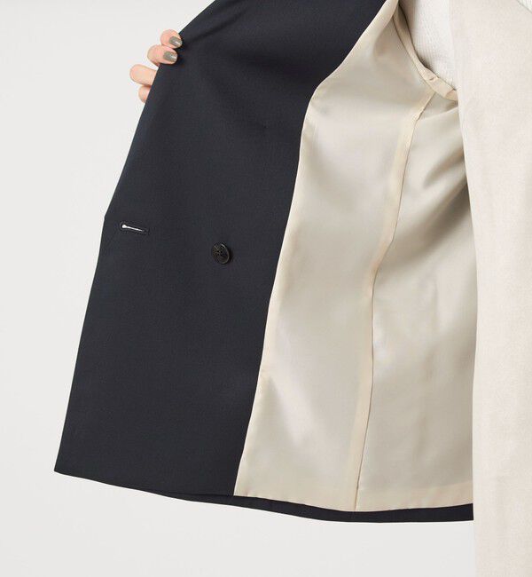 UNITED ARROWS green label relaxing「［size SHORTあり］Greed グリード ダブル ジャケット ウォッシャブル」|テーラードジャケット|