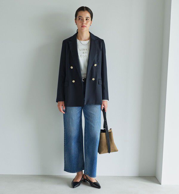 UNITED ARROWS green label relaxing「［size SHORTあり］Greed グリード ダブル ジャケット ウォッシャブル」|テーラードジャケット|