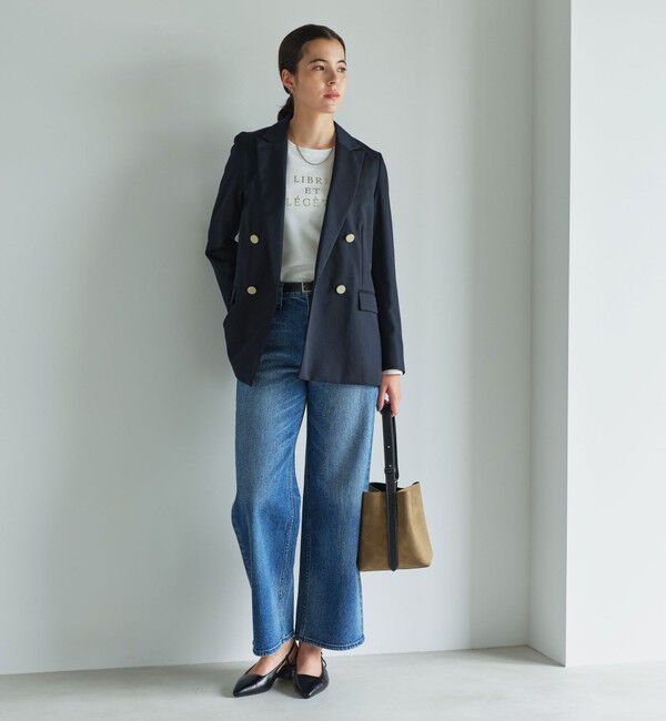 UNITED ARROWS green label relaxing「［size SHORTあり］Greed グリード ダブル ジャケット ウォッシャブル」|テーラードジャケット|